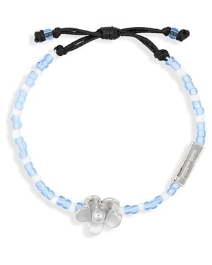 Marc Jacobs Daisy Beaded Slider Bracelet - Blue