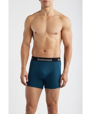 Smartwool Active Boxer Briefs - Blue