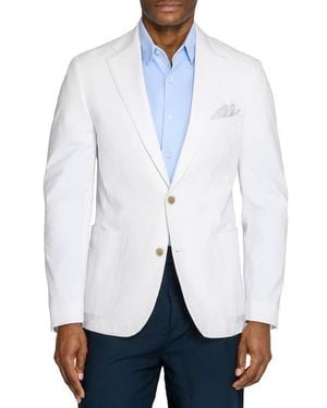 Brooklyn Brigade Sterling Seersucker Blazer - White