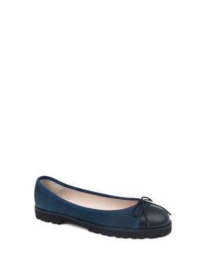 Paul Mayer Bravo Lug Sole Ballet Flat - Blue