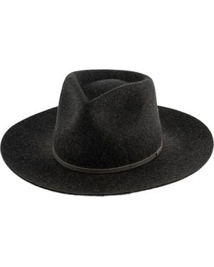 Gigi Pip Rowan Fedora Hat - Black