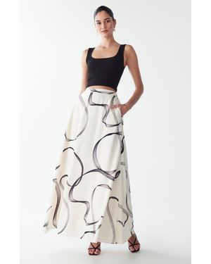 Willa Saras Maxi Skirt - White