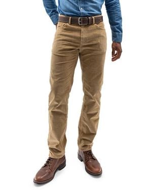 DEVIL-DOG DUNGAREES Stretch Corduroy Five Pocket Pants - Green