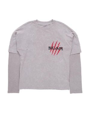 Disney Princess Long Sleeve Layered T-Shirt - Gray
