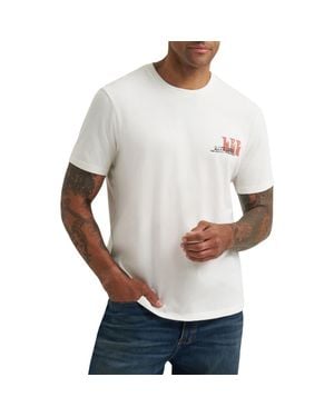 Lee Jeans Logo Graphic T-Shirt - White