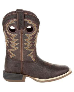 Durango Lil' Little Kid's Western Boot - Brown