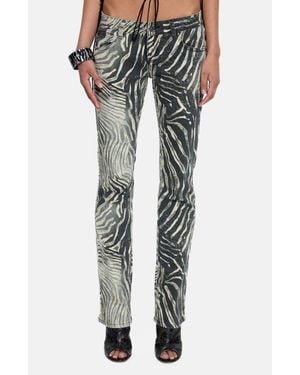 Jaded London Leona Cooper Bootcut Jeans - Multicolor