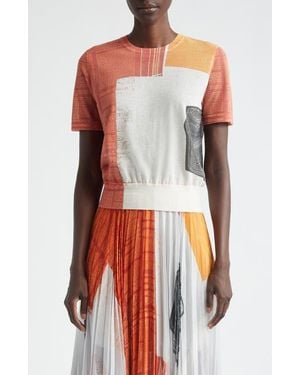 Jason Wu Collage Print T-Shirt - Red