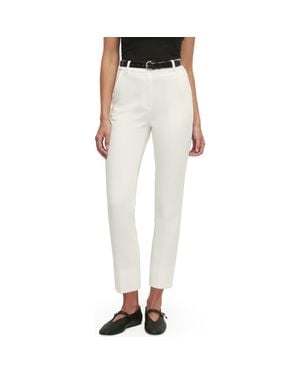 FAVORITE DAUGHTER The Favorite High Waist Ankle Cigarette Pants - White