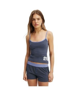 Cotton On Dreamy Soft Longline Cami - Blue
