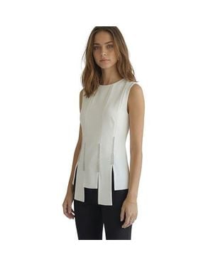 Akalia Freya Crystal Embellished Top - Black