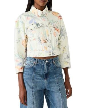 Steve Madden Raleigh Nonstretch Denim Jacket - Blue