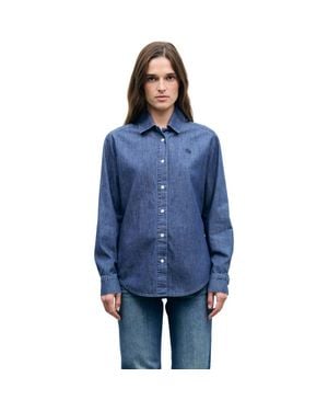 Gerard Darel Lucy Denim Shirt - Blue