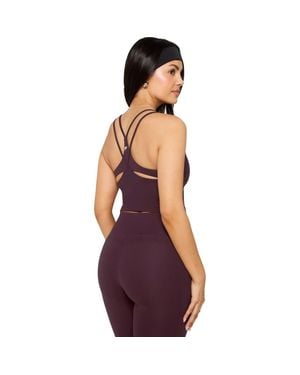 Fabletics Principal Built-In Bra Tank - Purple