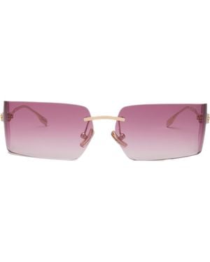 DEZI X Monet Moneybag$ 58Mm Rimless Square Sunglasses - Pink
