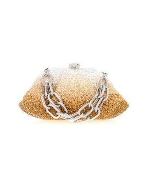 Judith Leiber Gemma Gradient Clutch - Metallic