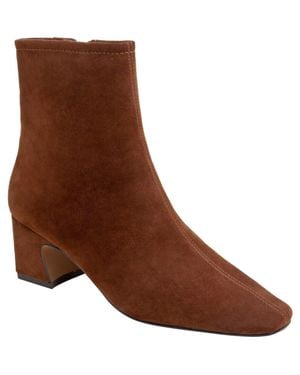 Linea Paolo Wrenly Block Heel Bootie - Brown