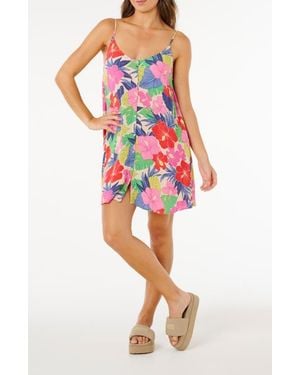 Rip Curl Party Pack Cover-Up Dress - Red