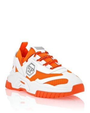 Philipp Plein Low-Top Sneakers Predator - Orange