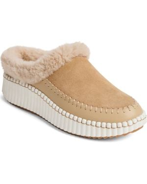 Jack Rogers Josie Faux Fur Sneaker - Natural