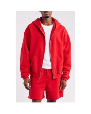 Elwood Core Zip Hoodie - Red