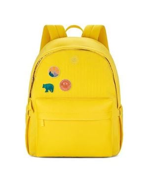 Parker Kids Co. Backpack + Patches - Yellow