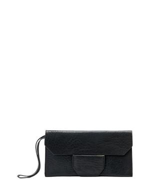 AllSaints Ursa Leather Wallet - Black