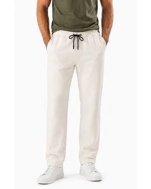 Maceoo Marthyr Drawstring Pants - White