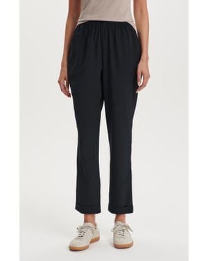 Varley Alana Slim Tapered Crop Pants - Black