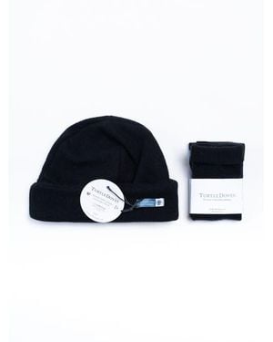 Celtic & Co. Beanie And Glove Cashmere Bundle - Blue