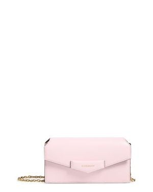 Givenchy Antigona Wallet On A Chain - Pink