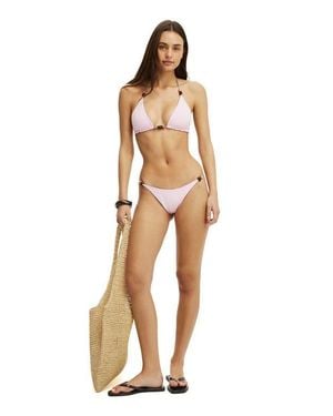 Cotton On Reversible Tanga Thong Bikini Bottom - White