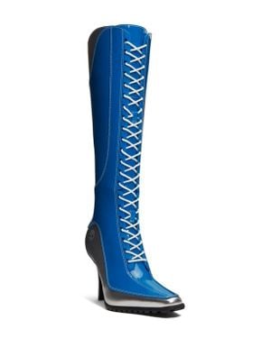 Timberland X Veneda Carter Lace-Up Knee High Boot - Blue