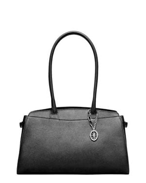 orYANY Harper Leather Shoulder Bag - Black
