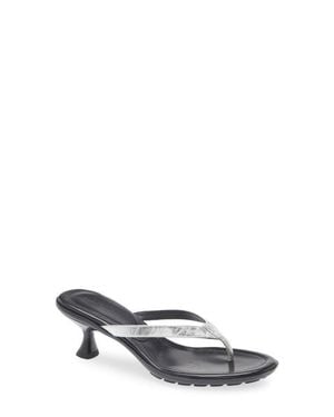 Mansur Gavriel Mari Kitten Heel Sandal - White