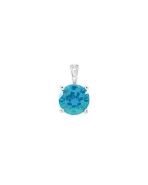 Donatello Gian Sterling Created Gemstone Pendants - Blue
