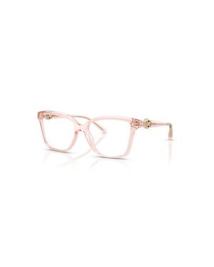 Michael Kors 54Mm Square Optical Glasses - Pink