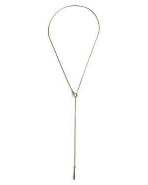 Mango Pendant Necklace - White