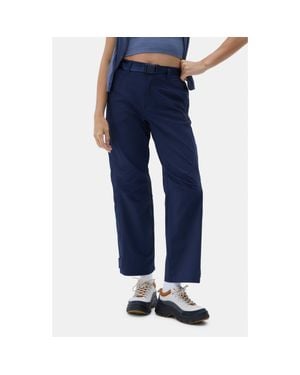 Halfdays Bastille High Waist Ripstop Pants - Blue