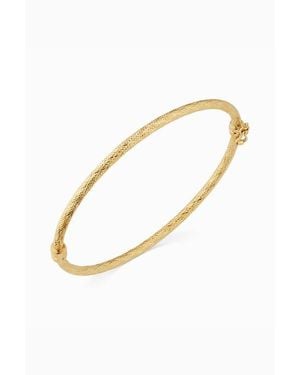 Oradina 18K Prestige Bangle - White