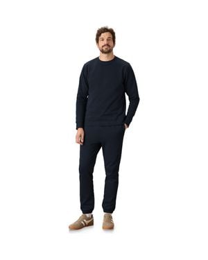 Pact Organic Brushed Fleece Sweatpant - Blue