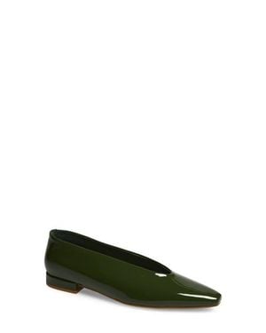 Jeffrey Campbell Hinted Pointed Toe Flat - Green