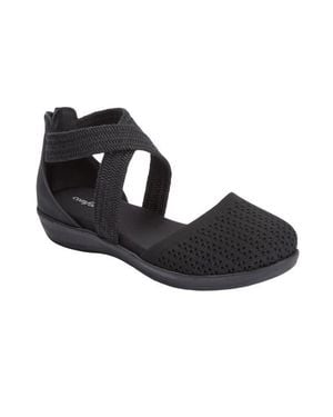 Comfortview The Lyla Orthotic Closed Toe Sandal - Black