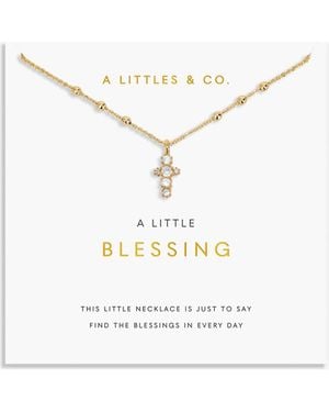 A Littles & Co. A Little Necklace - Metallic
