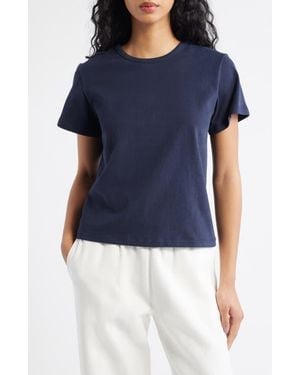 ARTLESS FOREVER Reese Oversize Cotton T-Shirt - Blue