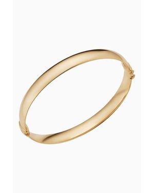 Oradina 14K The One Statement Bangle - White