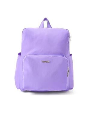 Baggallini Carryall Packable Backpack - Purple