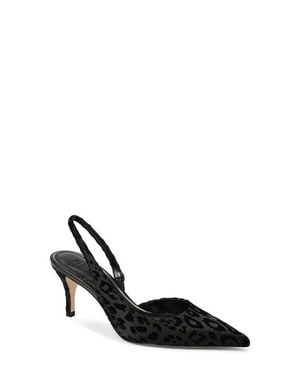 PAIGE Aven Pointed Toe Slingback Pump - Black