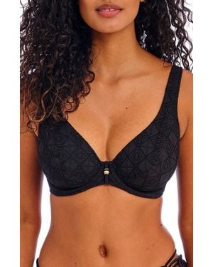Freya Nomad Nights Underwire Bikini Top - Blue