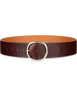Cole Haan Reversible Centerbar Leather Belt - Brown